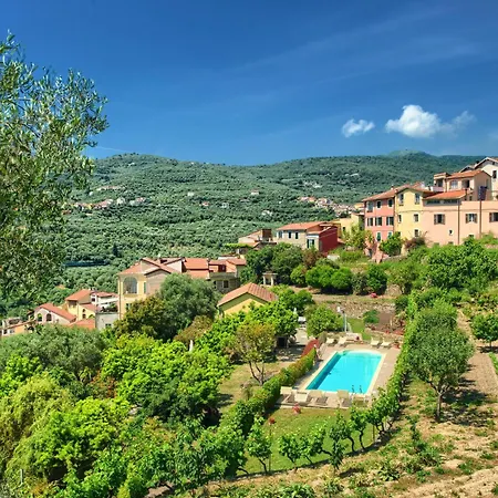 Casa Immersa Nella Natura Con Piscina Ac E Wi-fi 1 Ferienhaus Dolcedo